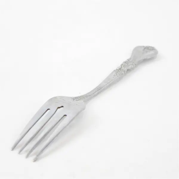 Stanley Roberts (Rogers Co) Kings Berry Pattern SS Salad Fork 7" Long Good