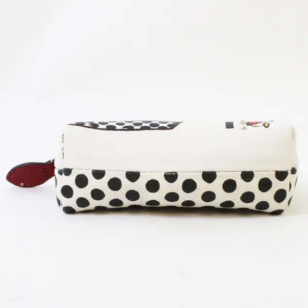 NWT BRIGHTON Pop Art-Inspired "Shoe Fund" Leather Zip Mini Coin Purse