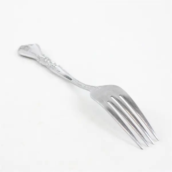 5 Stanley Roberts (Rogers Co) Kings Berry Pattern SS Dinner Forks 7.5" Rare HTF