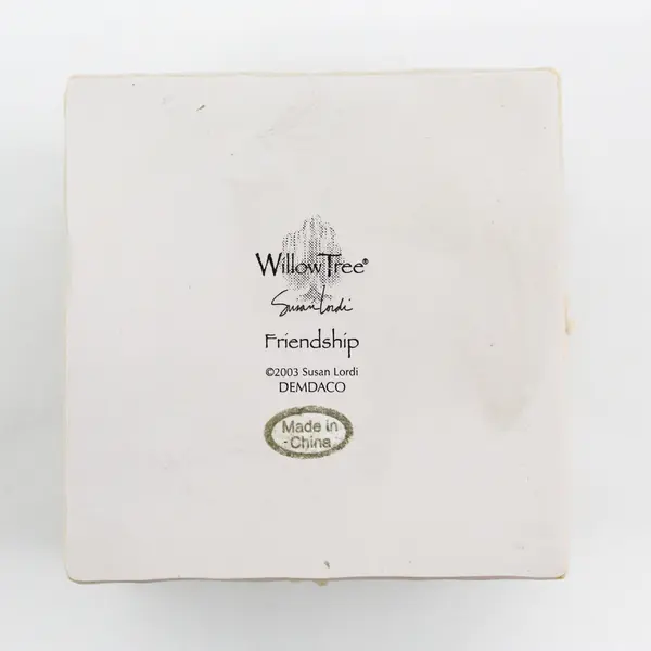 2003 Demdaco Willow Tree Friendship Trinket Box by Sue Lordi