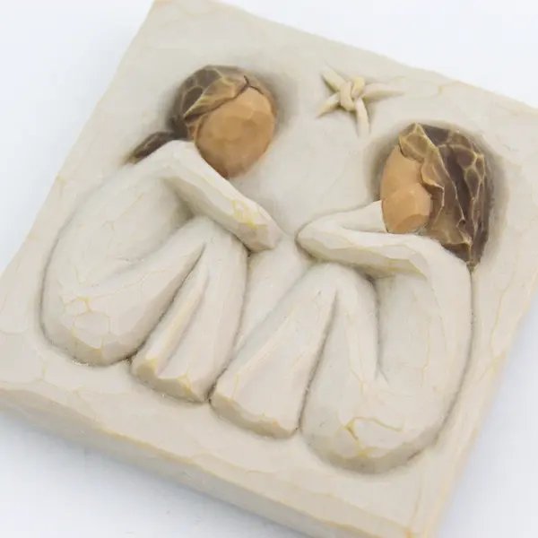 2003 Demdaco Willow Tree Friendship Trinket Box by Sue Lordi