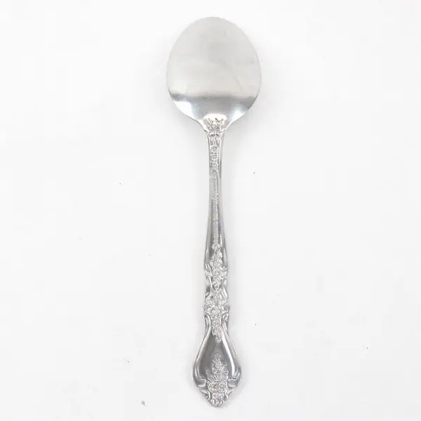 Stanley Roberts Kings Berry Pattern 18/8 SS Serving Spoon 8.25" Rare HTF Piece