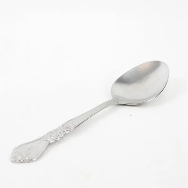 Stanley Roberts Kings Berry Pattern 18/8 SS Serving Spoon 8.25" Rare HTF Piece