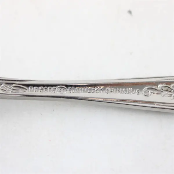 Stanley Roberts Kings Berry Pattern 18/8 SS Serving Spoon 8.25" Rare HTF Piece