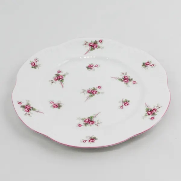 Shelley Bridal Rose Bone China Salad Plate
