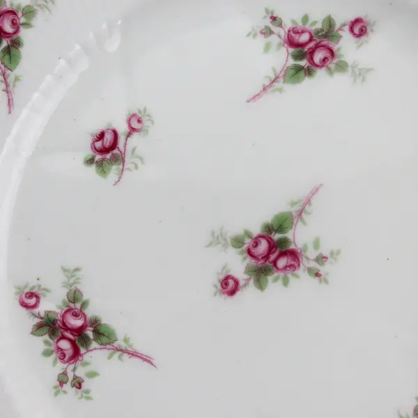 Shelley Bridal Rose Bone China Salad Plate