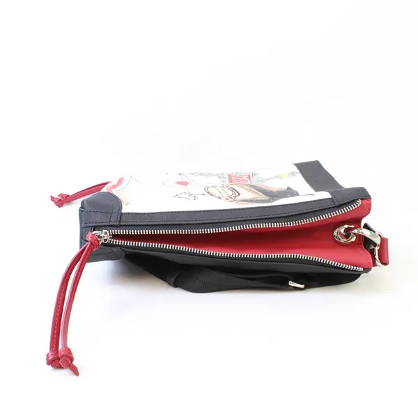 Brighton Metro Chic Petite Cross Body Black, White, and Red