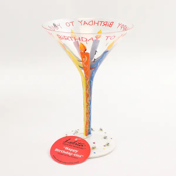 Santa Barbara Design Studio Lolita Martini Collection "Happy Birthday-tini" 7 Oz