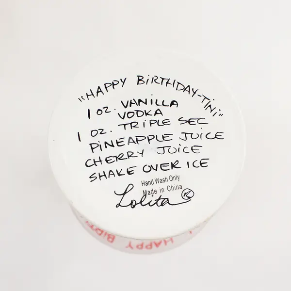 Santa Barbara Design Studio Lolita Martini Collection "Happy Birthday-tini" 7 Oz