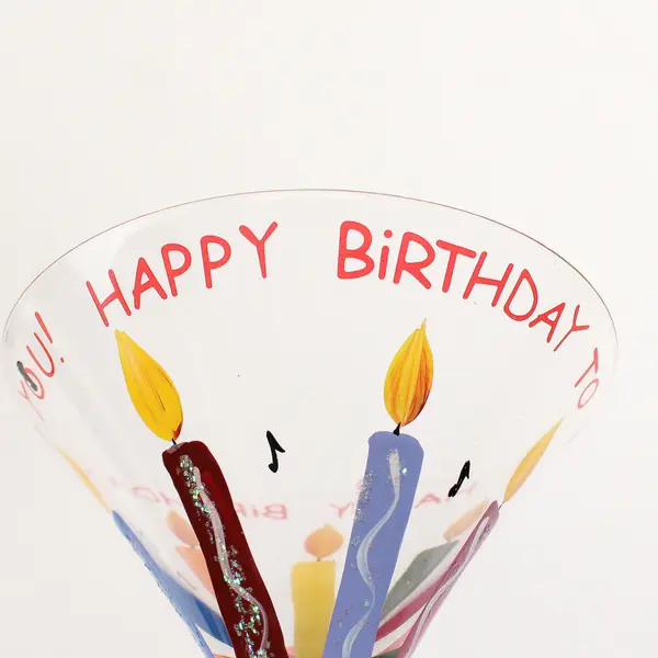 Santa Barbara Design Studio Lolita Martini Collection "Happy Birthday-tini" 7 Oz
