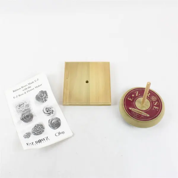 Offray E-Z Ribbon Rose & Flower Maker As Seen On TV Made in USA