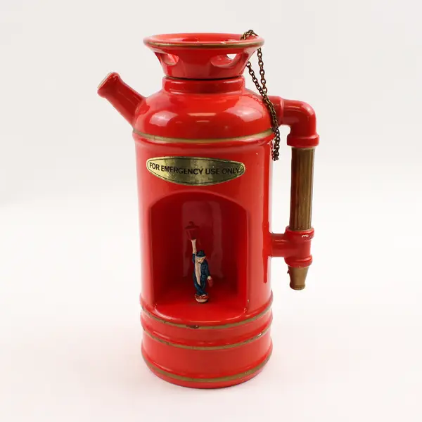 Unbranded Thirst Extinguisher Fire Extinguisher Music Box Decanter (Works)