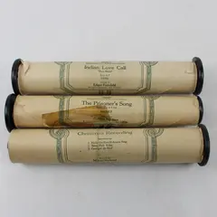 Lot Of 3 Various VTG AMPICO Rolls 206331 205473 Christmas No Boxes