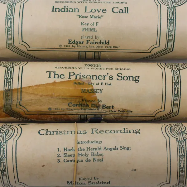 Lot Of 3 Various VTG AMPICO Rolls 206331 205473 Christmas No Boxes