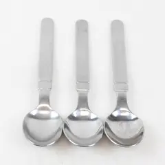 Lot of 3 Stanley Roberts Cottage Pattern SS Soup Spoons 6.75" Rare HTF Piece