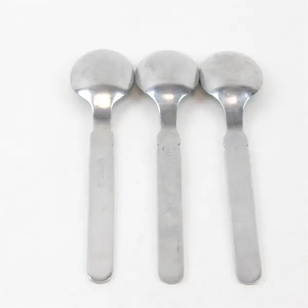 Lot of 3 Stanley Roberts Cottage Pattern SS Soup Spoons 6.75" Rare HTF Piece