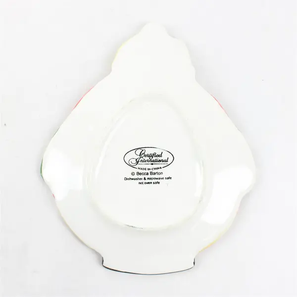 Certified International Becca Barton Mrs Claus Christmas Cookie Plate