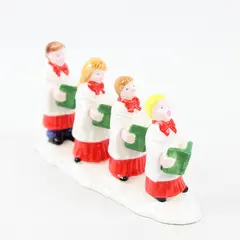 Dept 56 Snow Village Choir Kids NIB Retired RET 92 Holiday Figurine