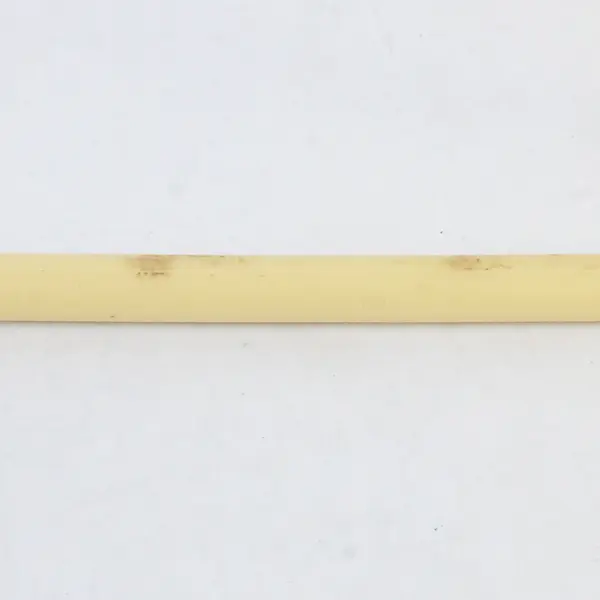 Lot of 10 Tubular Yellowish Hangers Standard Size for Closet Organization