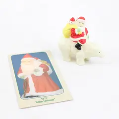 Old World Christmas Storybook Santas 9701 Polar Express Santa Figurine New