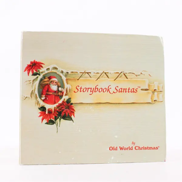 Old World Christmas Storybook Santas 9701 Polar Express Santa Figurine New