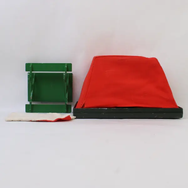 Vintage 1970s Fisher-Price Pop-Up Tent Adventure People + Green Picnic Bench