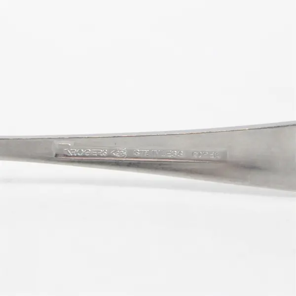 Lot of 5 Rogers Jefferson Manor Pattern Salad Forks 6.75" Long Good