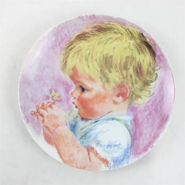 Baby Blossoms Frances Hook Collector Plate 8in Collectible 