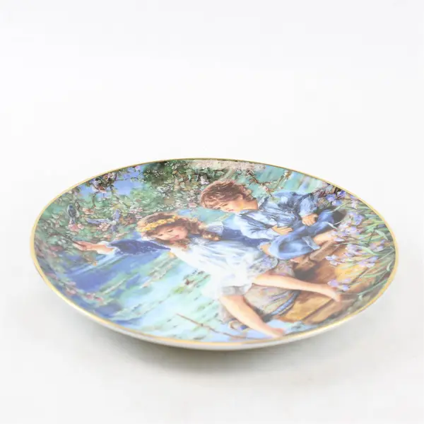 SANDRA KUCK "Patience" Collector Plate 8.5" Decorative