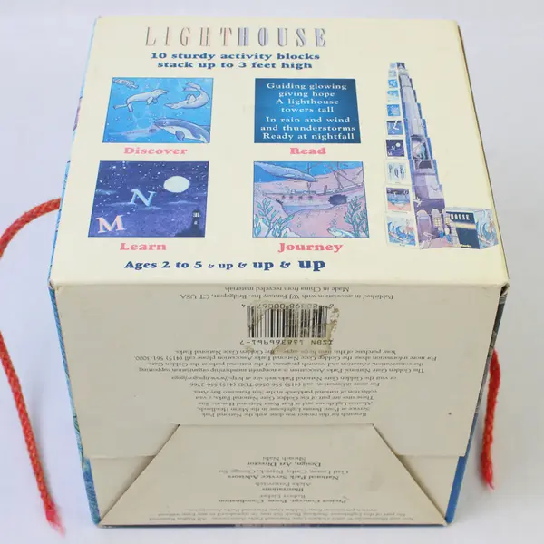 Golden Gate National Parks Association Lighthouse Stacking Blocks Kids Toy