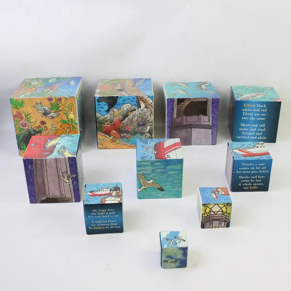 Golden Gate National Parks Association Lighthouse Stacking Blocks Kids Toy