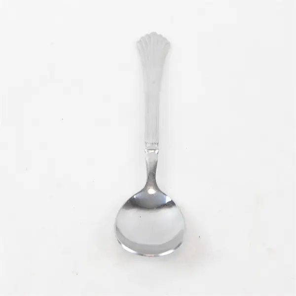 Stanley Roberts (Rogers Co) Drama Pattern Stainless Sugar Spoon 6" Rare HTF Item