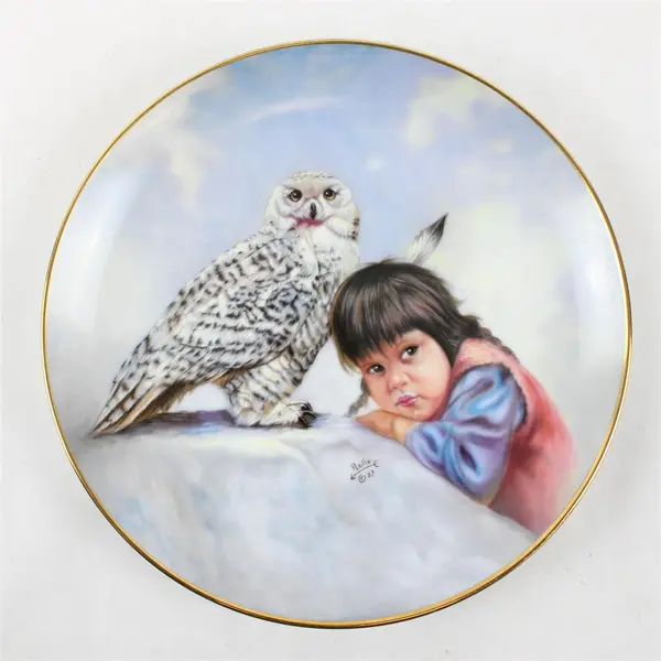 Watchful Eyes Perillo Limited Edition Collector Plate LE