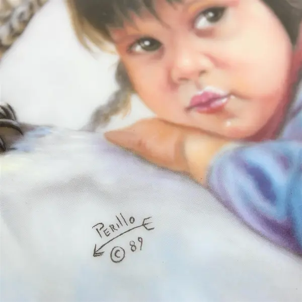 Watchful Eyes Perillo Limited Edition Collector Plate LE