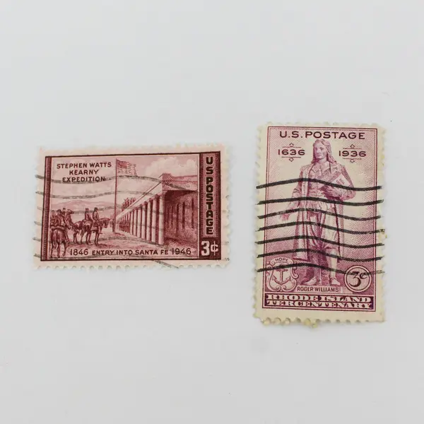 Lot Of 9 US Stamps Used 1930s National Parks States Boulder Dam