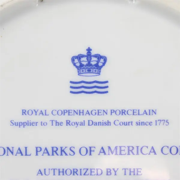 Royal Copenhagen National Parks of America Shenandoah Collector Plate 8.5"