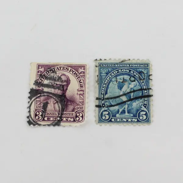 Lot Of 8 United States Stamps Used 1930s Olympics Historic People Arbor Day
