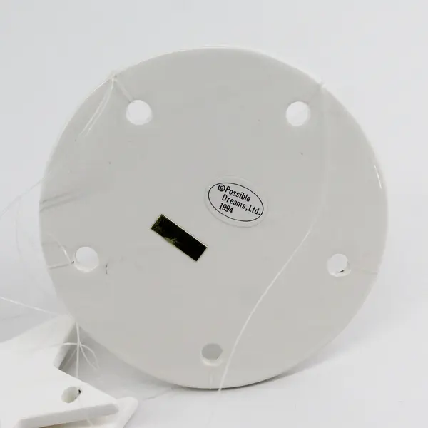 White Porcelain Angel Chimes Wind Chime Indoor/Outdoor Decorative - Used