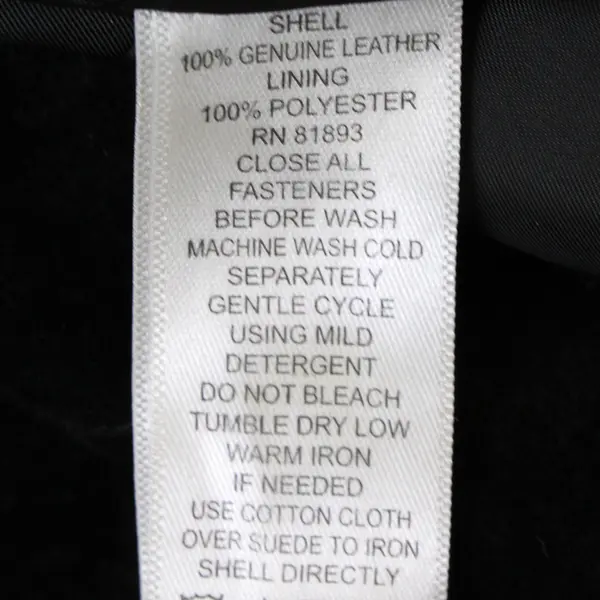 Denim & Co Women's 3X Black Suede Leather Button Up Fully Lined Jacket