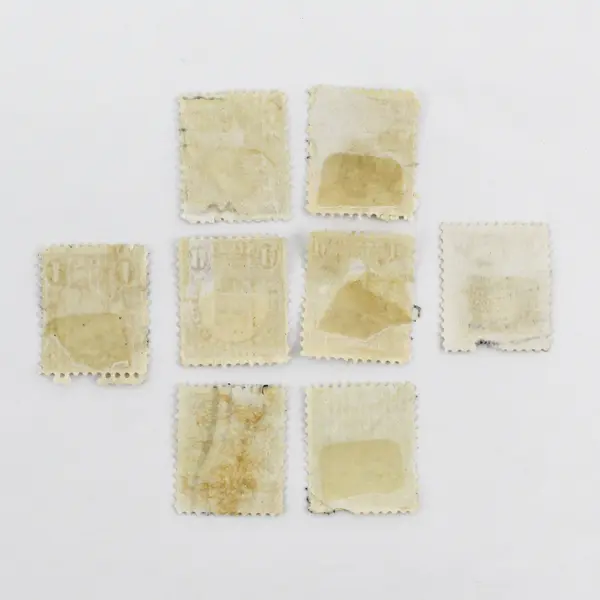 Lot Of 8 United States Mixed Stamps Used George Washington Harding Taft