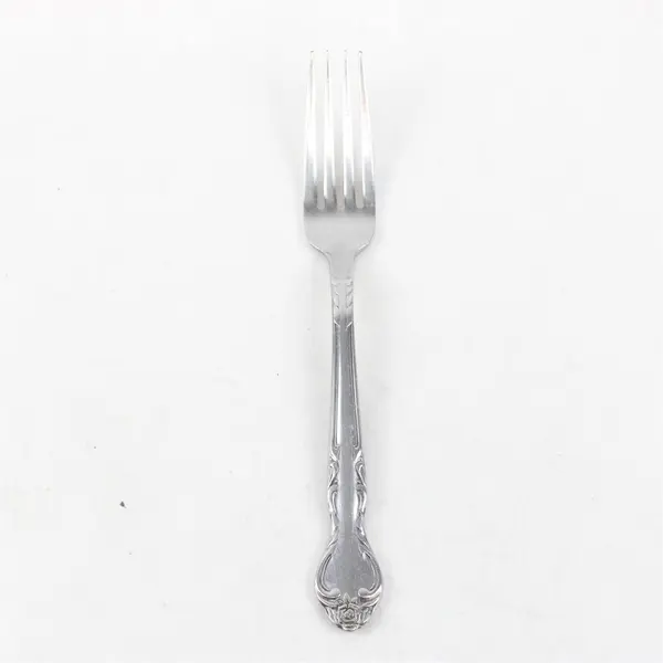 Rogers Danish Rose Pattern (SRI) SS Dinner Fork 7.25" Rare HTF Piece