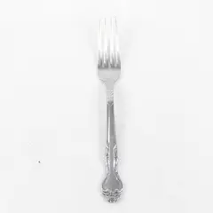 Rogers Danish Rose Pattern (SRI) SS Dinner Fork 7.25" Rare HTF Piece