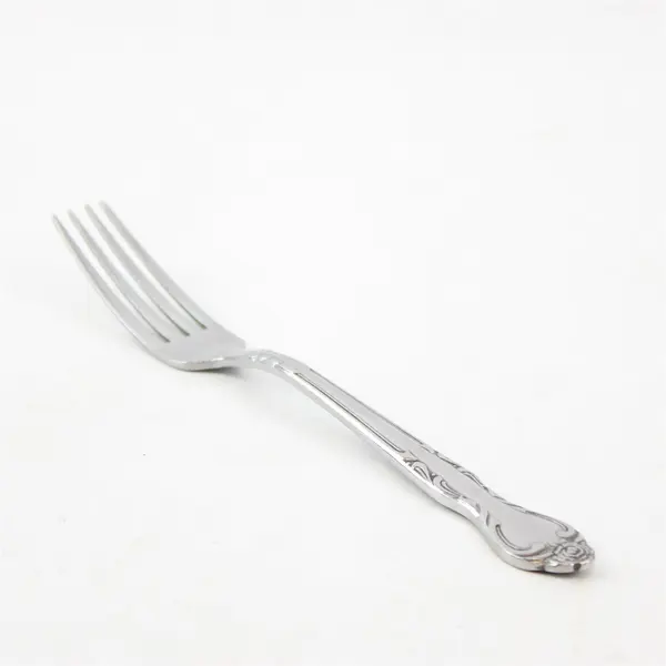 Rogers Danish Rose Pattern (SRI) SS Dinner Fork 7.25" Rare HTF Piece