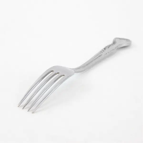 Rogers Danish Rose Pattern (SRI) SS Dinner Fork 7.25" Rare HTF Piece