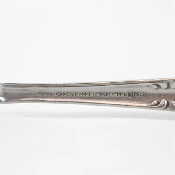Rogers Danish Rose Pattern (SRI) SS Dinner Fork 7.25" Rare HTF Piece