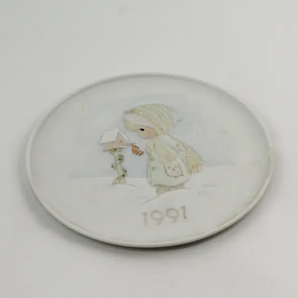 Precious Moments "Blessings From Me To Thee" Sam Butcher Collector Plate 1991