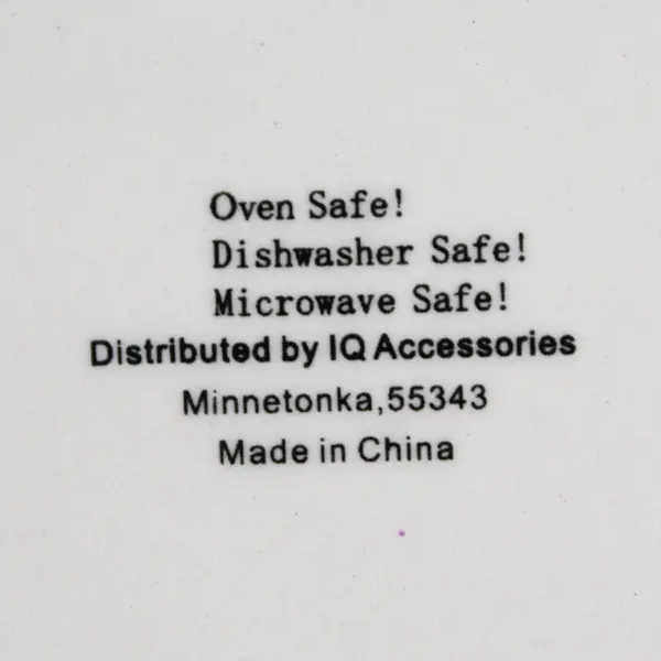 Ceramic Holiday Tray Reading  Ho Ho Ho Merry Christmas Red & Green 