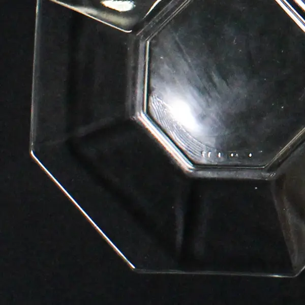 Set of 6 Arcoroc Octime Clear Glass Saucers 5.5"