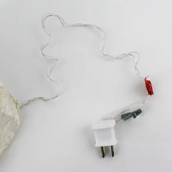 Vintage Porcelain Face Angel Tree Topper Light-Up Christmas Holiday