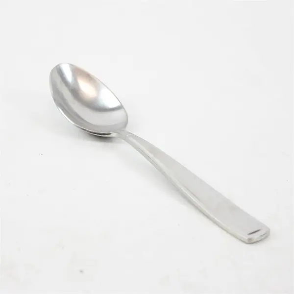 Lot of 7 Waterford Glenridge Pattern 18/10 SS Oval-Shaped Soup Spoons 7.25" Good